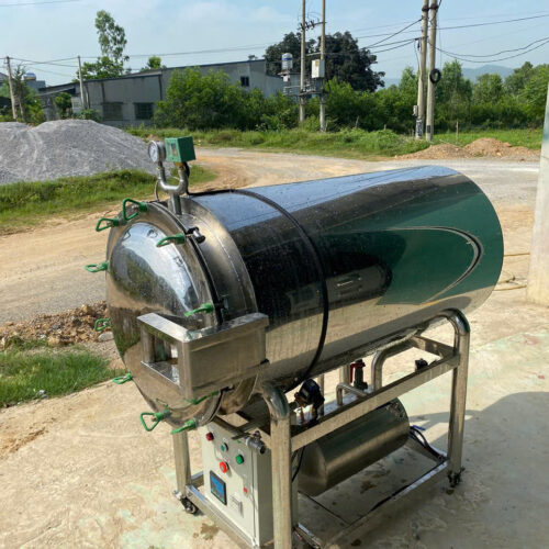 Nồi Hấp Nằm Ngang