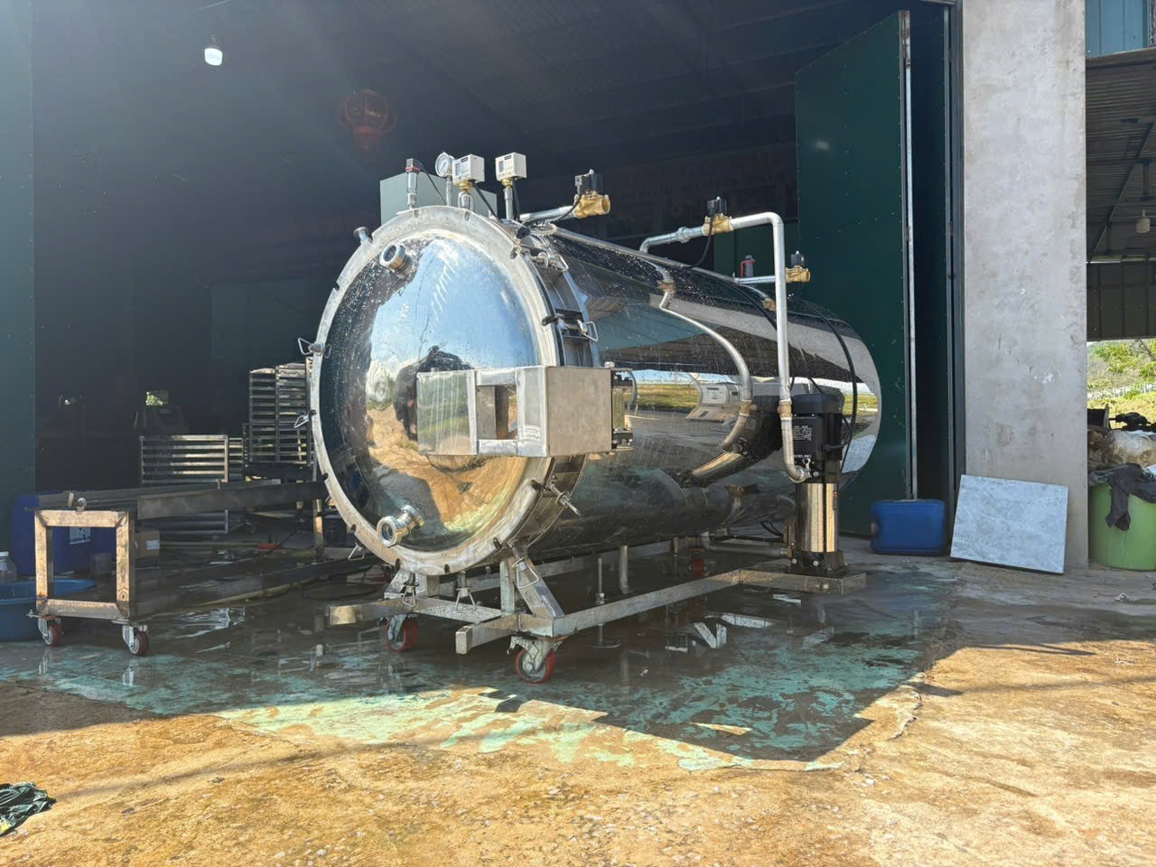 Nồi Hấp Tiệt Trùng Phun Sương